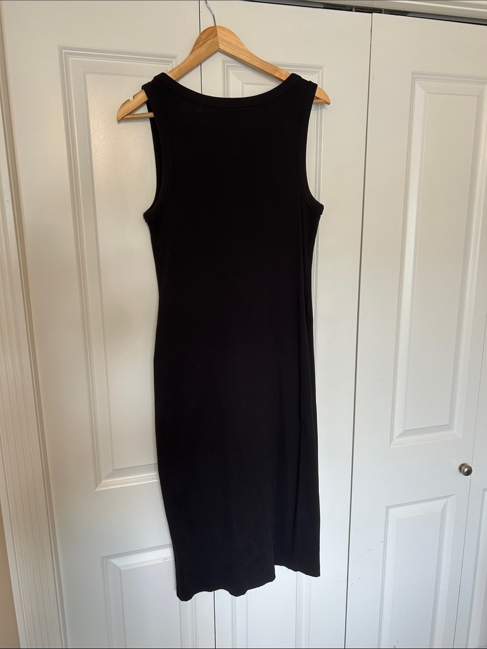 Everlane Black Sleeveless long Midi Tank Dress